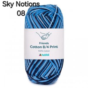 Fil Hobbii Friends Print  8/4/Sky Notions 08