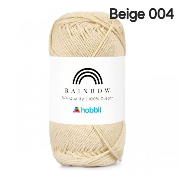 Fil Hobbii Rainbow  8/4/Beige 004