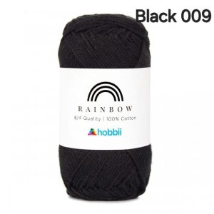 Fil Hobbii Rainbow  8/4/Black 009