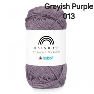 Fil Hobbii Rainbow  8/4/Greyish purple 013