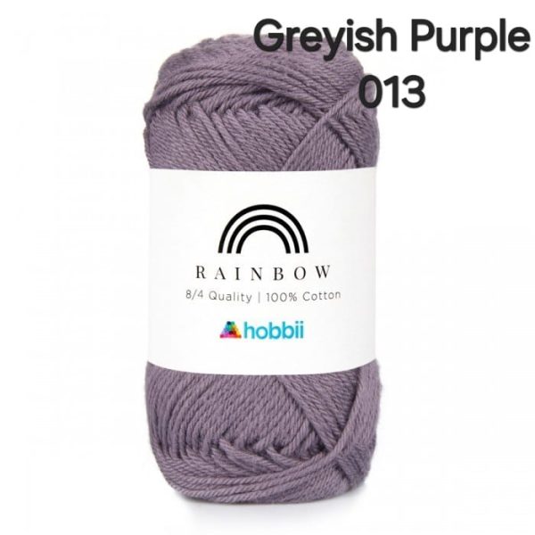 Fil Hobbii Rainbow  8/4/Greyish purple 013