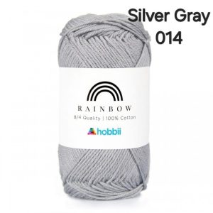Fil Hobbii Rainbow  8/4/Silver Gray 014