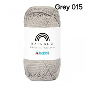 Fil Hobbii Rainbow  8/4/Grey 015