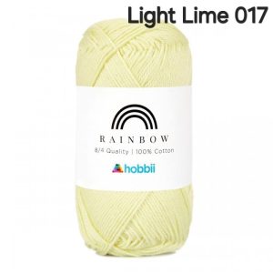 Fil Hobbii Rainbow  8/4/Light Lime 017