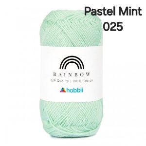 Fil Hobbii Rainbow  8/4/Pastel Mint 025