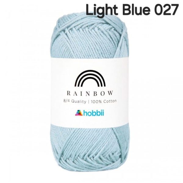 Fil Hobbii Rainbow  8/4/Light Blue 027
