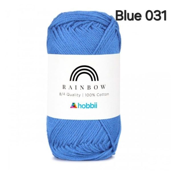 Fil Hobbii Rainbow  8/4/Blue 031