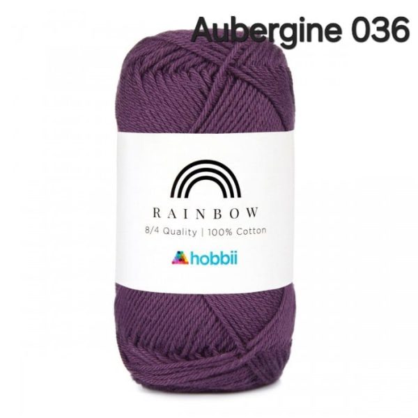 Fil Hobbii Rainbow  8/4/Aubergine 036