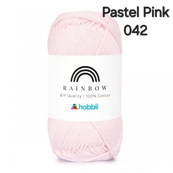 Fil Hobbii Rainbow  8/4/Pastel Pink 042