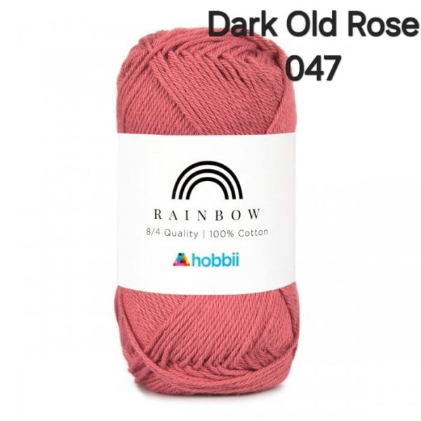 Fil Hobbii Rainbow  8/4/Dark Old Rose 047