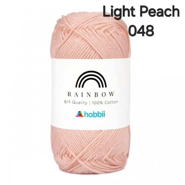 Fil Hobbii Rainbow  8/4/Light Peach 048
