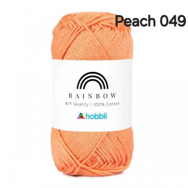Fil Hobbii Rainbow  8/4/Peach 049