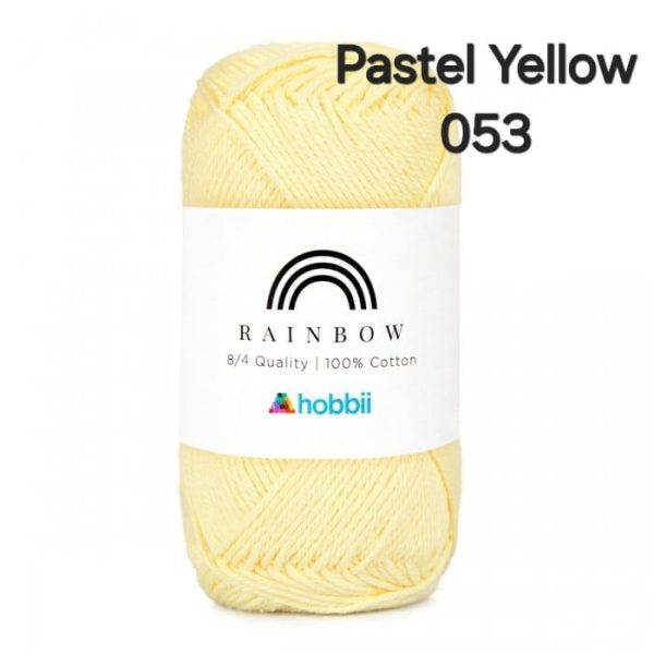 Fil Hobbii Rainbow  8/4/Pastel Yellow 053