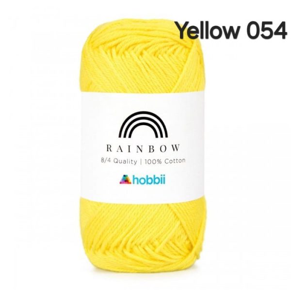 Fil Hobbii Rainbow  8/4/Yellow 054