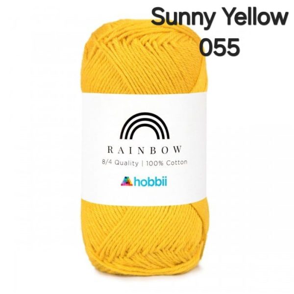Fil Hobbii Rainbow  8/4/Sunny Yellow 055
