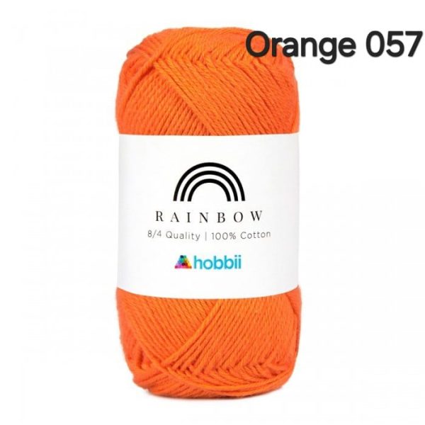 Fil Hobbii Rainbow  8/4/Orange 057