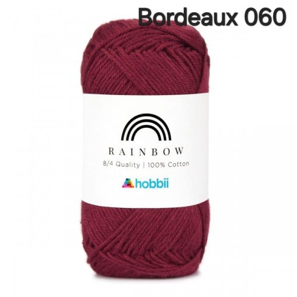 Fil Hobbii Rainbow  8/4/Bordeaux 060