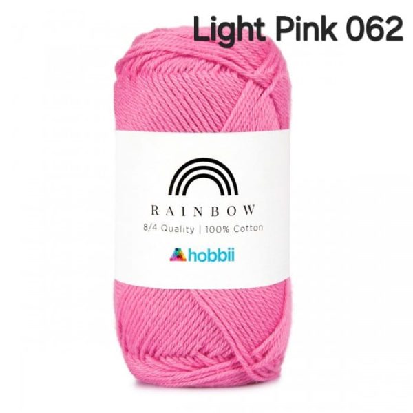 Fil Hobbii Rainbow  8/4/Light Pink 062