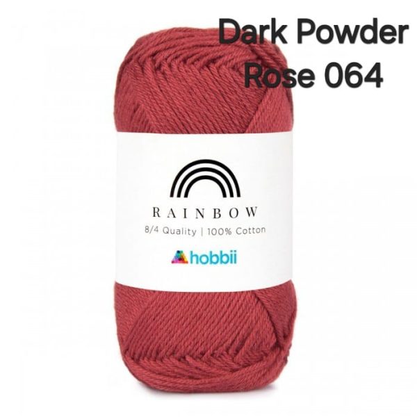 Fil Hobbii Rainbow  8/4/Dark Powder 064