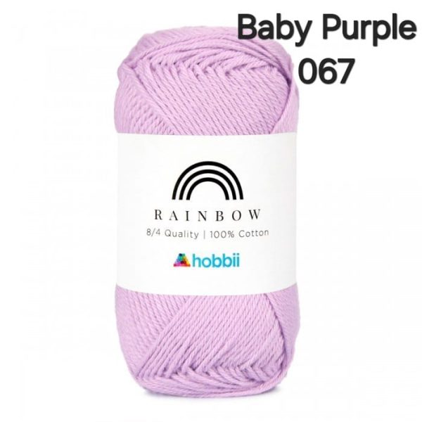 Fil Hobbii Rainbow  8/4/Baby Purple 067