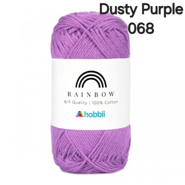Fil Hobbii Rainbow  8/4/Dusty Purple 068