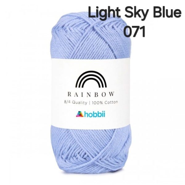 Fil Hobbii Rainbow  8/4/Light Sky Blue 071