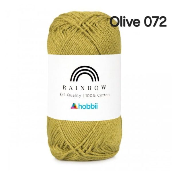 Fil Hobbii Rainbow  8/4/Olive 072