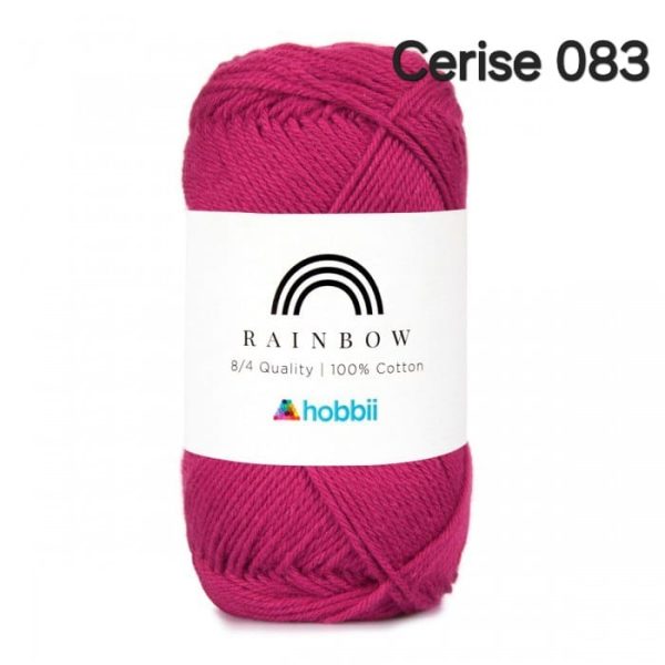 Fil Hobbii Rainbow  8/4/Cerise 083