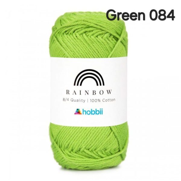 Fil Hobbii Rainbow  8/4/Green 084