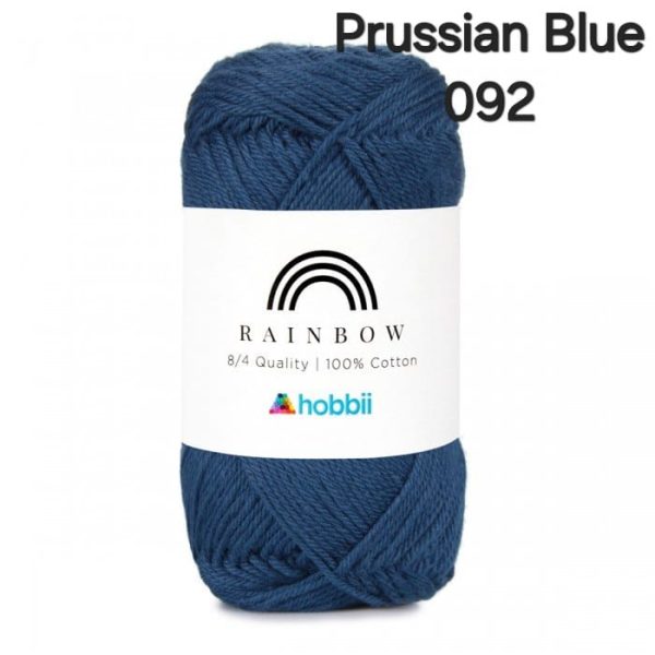 Fil Hobbii Rainbow  8/4/Prussian Blue 092