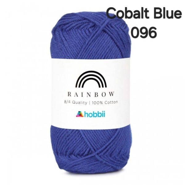 Fil Hobbii Rainbow  8/4/Cobalt Blue 096