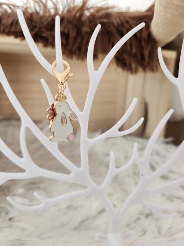 Marqueur de Maille/Lapin blanc