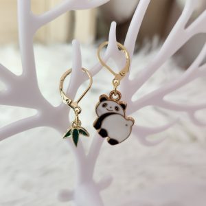 Marqueur de Maille/Panda bambou lot de 2